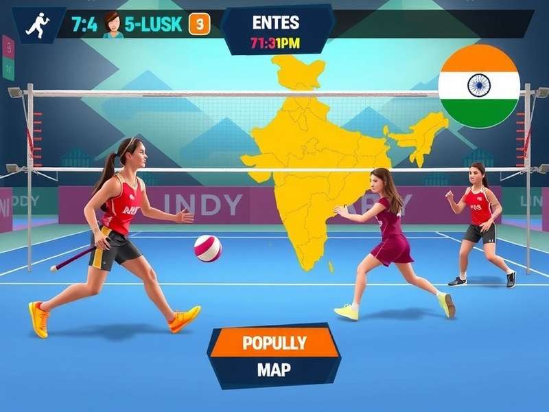 Volley Spice Rush popularity map in India